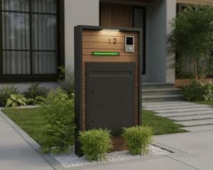 横浜市外構工事エクステリア_機能性門柱
